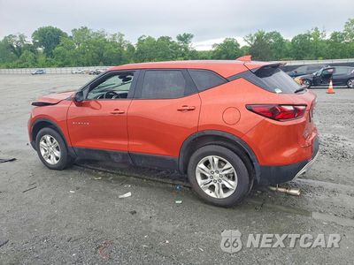 Drugie zdjęcie samochodu z przodu: 2021 CHEVROLET BLAZER 2LT VIN:3GNKBCRS1MS578672 - miniatura