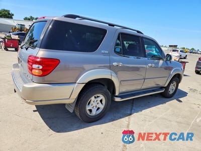 Trzecie zdjęcie samochodu z tyłu: 2001 TOYOTA SEQUOIA SR5 VIN:5TDBT44A91S025729 - miniatura