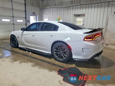 Drugie zdjęcie samochodu z przodu: 2023 DODGE CHARGER SCAT PACK VIN:2C3CDXGJ9PH579850 - miniatura