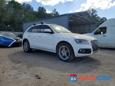 Czwarte zdjęcie samochodu z boku: 2015 AUDI Q5 PREMIUM PLUS VIN:WA1LFAFP8FA061177 - miniatura