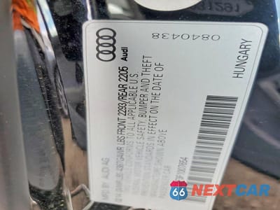 Zdjęcie 12 z 12 samochodu: 2015 AUDI A3 PREMIUM VIN:WAUACGFF3F1007654 - miniatura