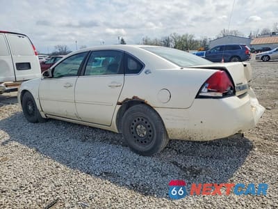 Drugie zdjęcie samochodu z przodu: 2006 CHEVROLET IMPALA POLICE VIN:2G1WS551569427510 - miniatura