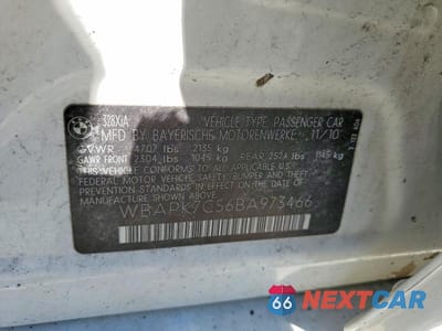 Zdjęcie 12 z 12 samochodu: 2011 BMW 328 XI VIN:WBAPK7C56BA973466 - miniatura