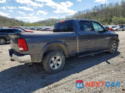 Trzecie zdjęcie samochodu z tyłu: 2016 RAM 1500 SLT VIN:1C6RR7TT4GS416375 - miniatura