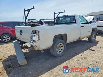 Trzecie zdjęcie samochodu z tyłu: 2015 GMC SIERRA K1500 VIN:1GTN2TEC8FZ167330 - miniatura
