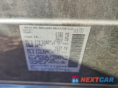 Zdjęcie 13 z 13 samochodu: 2023 NISSAN MURANO SL VIN:5N1AZ2CS8PC114688 - miniatura