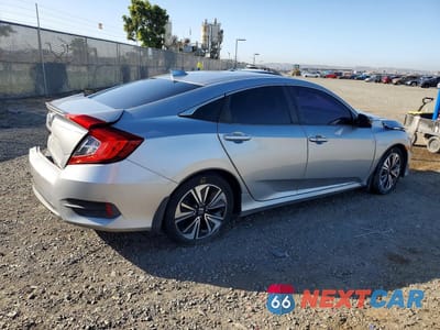 Trzecie zdjęcie samochodu z tyłu: 2017 HONDA CIVIC EX VIN:19XFC1F32HE200017 - miniatura