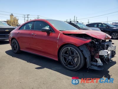 Czwarte zdjęcie samochodu z boku: 2025 MERCEDES-BENZ CLA AMG 35 4MATIC VIN:W1K5J5BB7SN523784 - miniatura