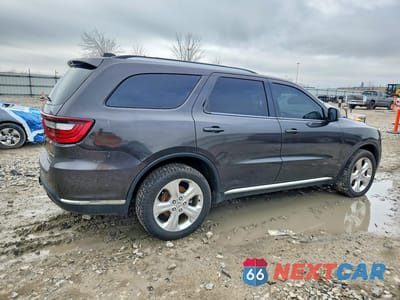 Trzecie zdjęcie samochodu z tyłu: 2014 DODGE DURANGO LIMITED VIN:1C4RDJDG6EC306893 - miniatura