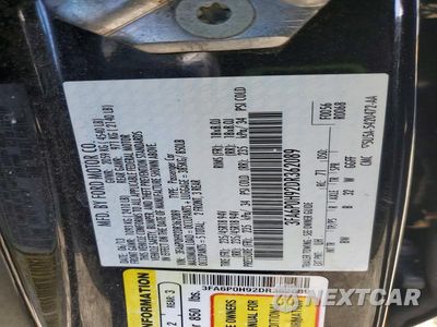 Zdjęcie 12 z 12 samochodu: 2013 FORD FUSION SE VIN:3FA6P0H92DR362089 - miniatura