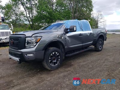 2023 NISSAN TITAN XD SV 1N6AA1FB9PN114590 - główne zdjęcie licytacji z USA - miniatura