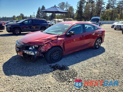 2020 HONDA CIVIC LX 19XFC2F68LE204209 - główne zdjęcie licytacji z USA - miniatura