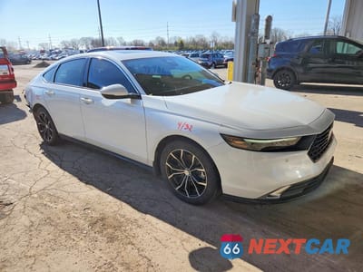 Czwarte zdjęcie samochodu z boku: 2023 HONDA ACCORD TOURING HYBRID VIN:1HGCY2F88PA031825 - miniatura