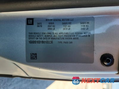 Zdjęcie 12 z 12 samochodu: 2011 CADILLAC CTS PREMIUM COLLECTION VIN:1G6DS1ED1B0103236 - miniatura