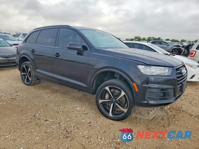 Czwarte zdjęcie samochodu z boku: 2019 AUDI Q7 PREMIUM PLUS VIN:WA1LAAF78KD046881 - miniatura