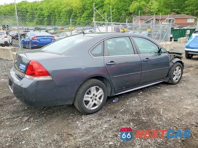 Trzecie zdjęcie samochodu z tyłu: 2011 CHEVROLET IMPALA LS VIN:2G1WF5EK2B1144083 - miniatura