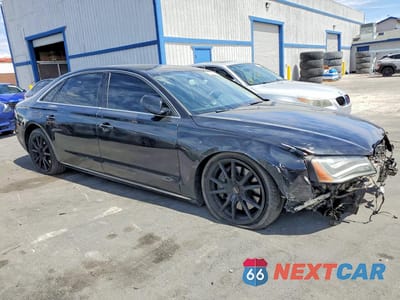 Czwarte zdjęcie samochodu z boku: 2011 AUDI A8 L QUATTRO VIN:WAURVAFD0BN010541 - miniatura