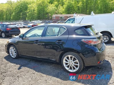Drugie zdjęcie samochodu z przodu: 2013 LEXUS CT 200 VIN:JTHKD5BHXD2125416 - miniatura