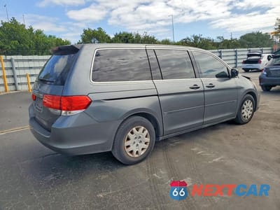 Trzecie zdjęcie samochodu z tyłu: 2010 HONDA ODYSSEY LX VIN:5FNRL3H29AB006968 - miniatura