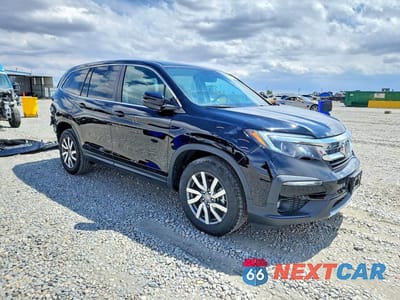 Czwarte zdjęcie samochodu z boku: 2019 HONDA PILOT EXL VIN:5FNYF6H54KB100952 - miniatura