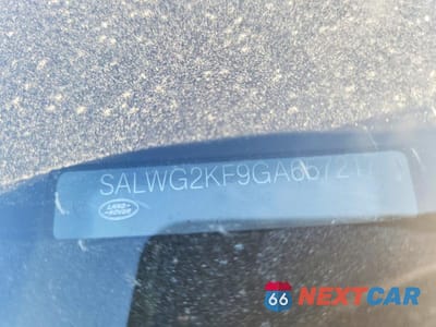 Zdjęcie 12 z 12 samochodu: 2016 LAND ROVER RANGE ROVER SPORT SE VIN:SALWG2KF9GA657217 - miniatura