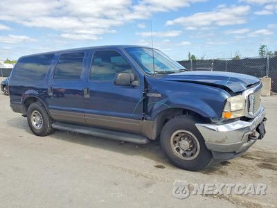 Czwarte zdjęcie samochodu z boku: 2003 FORD EXCURSION XLT VIN:1FMNU40S53EC49318 - miniatura