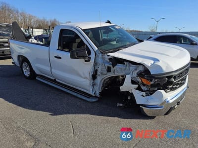 Czwarte zdjęcie samochodu z boku: 2024 CHEVROLET SILVERADO C1500 VIN:3GCNAAED4RG371059 - miniatura