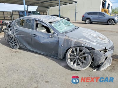 Czwarte zdjęcie samochodu z boku: 2021 LEXUS IS 350 F SPORT VIN:JTHGZ1B26M5040521 - miniatura