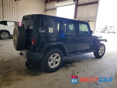 Trzecie zdjęcie samochodu z tyłu: 2013 JEEP WRANGLER UNLIMITED SAHARA VIN:1C4BJWEG3DL585465 - miniatura