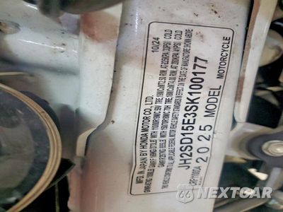 Zdjęcie 9 z 9 samochodu: 2025 HONDA CRF1100 D4 VIN:JH2SD15E3SK100177 - miniatura