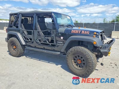 Czwarte zdjęcie samochodu z boku: 2016 JEEP WRANGLER UNLIMITED SPORT VIN:1C4BJWDG4GL255694 - miniatura
