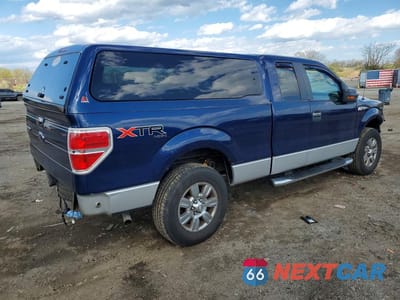 Trzecie zdjęcie samochodu z tyłu: 2010 FORD F150 SUPER CAB VIN:1FTEX1E89AFA23359 - miniatura