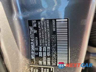 Zdjęcie 12 z 12 samochodu: 2015 MERCEDES-BENZ CLA 250 4MATIC VIN:WDDSJ4GB9FN218086 - miniatura