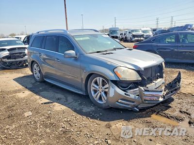 Czwarte zdjęcie samochodu z boku: 2012 MERCEDES-BENZ GL 450 4MATIC VIN:4JGBF7BE4CA801193 - miniatura