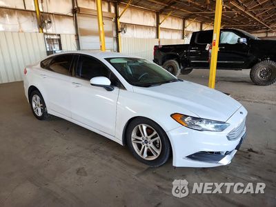 Czwarte zdjęcie samochodu z boku: 2018 FORD FUSION SE VIN:3FA6P0HD0JR285450 - miniatura