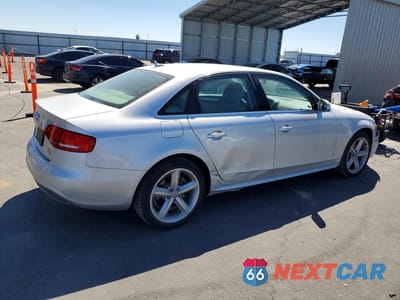 Trzecie zdjęcie samochodu z tyłu: 2012 AUDI A4 PREMIUM PLUS VIN:WAUFFAFL6CN006762 - miniatura