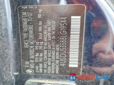 Zdjęcie 12 z 12 samochodu: 2008 BMW Z4 3.0SI VIN:4USDU53588LG19544 - miniatura