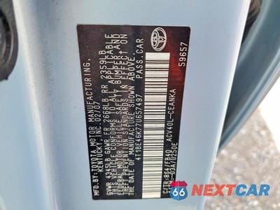Zdjęcie 12 z 12 samochodu: 2007 TOYOTA CAMRY LE VIN:4T1BE46K77U657497 - miniatura
