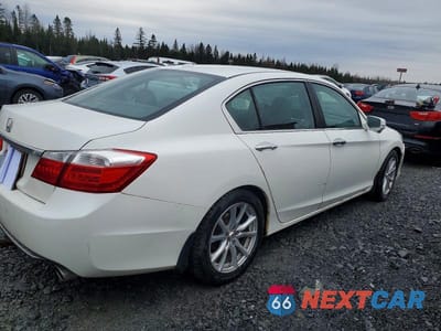 Trzecie zdjęcie samochodu z tyłu: 2013 HONDA ACCORD EXL VIN:1HGCR2F82DA804653 - miniatura
