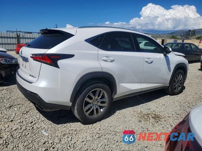 Trzecie zdjęcie samochodu z tyłu: 2016 LEXUS NX 200T BASE VIN:JTJBARBZ7G2058365 - miniatura