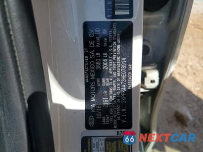 Zdjęcie 12 z 12 samochodu: 2017 KIA FORTE LX VIN:3KPFK4A73HE078914 - miniatura