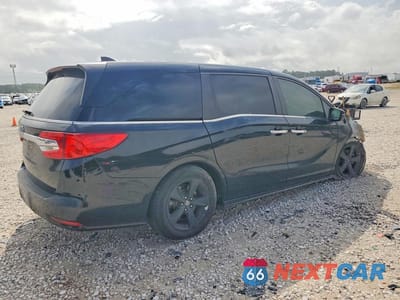Trzecie zdjęcie samochodu z tyłu: 2018 HONDA ODYSSEY EXL VIN:5FNRL6H75JB006415 - miniatura