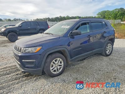 2019 JEEP COMPASS SPORT 3C4NJCAB7KT614103 - główne zdjęcie licytacji z USA - miniatura