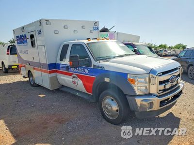 Czwarte zdjęcie samochodu z boku: 2016 FORD F450 SD AMBULANCE VIN:1FD0X4GT9GEC72719 - miniatura