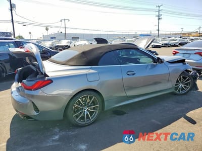 Trzecie zdjęcie samochodu z tyłu: 2024 BMW 430XI VIN:WBA43AT09RCR74014 - miniatura