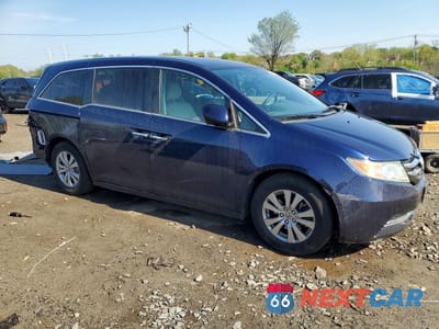 Czwarte zdjęcie samochodu z boku: 2016 HONDA ODYSSEY EX VIN:5FNRL5H45GB137451 - miniatura