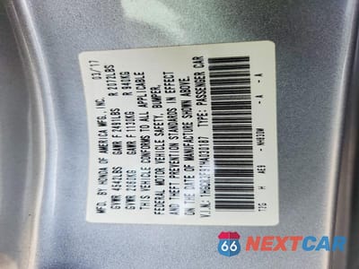 Zdjęcie 13 z 13 samochodu: 2017 HONDA ACCORD TOURING VIN:1HGCR3F91HA030187 - miniatura