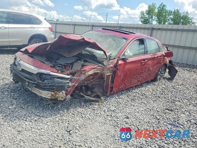 2021 HONDA ACCORD HYBRID EXL 1HGCV3F53MA014141 - główne zdjęcie licytacji z USA - miniatura