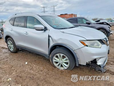 Czwarte zdjęcie samochodu z boku: 2015 NISSAN ROGUE SV VIN:KNMAT2MV4FP518609 - miniatura
