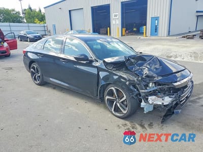 Czwarte zdjęcie samochodu z boku: 2020 HONDA ACCORD SPORT VIN:1HGCV1F37LA066342 - miniatura